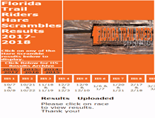 Tablet Screenshot of ftrharescrambles.com